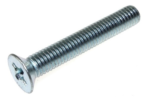 Винт с потайной головкой 4x8 оцинк. DIN 965, тыс.шт (5 882шт)