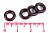Кольцо 005-009-25-2-6 фторкаучук FPM фото