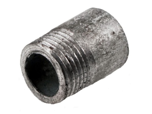 Резьба стальная укороч Ду25 L=30мм из труб по ГОСТ 3262-75 арт.1211752