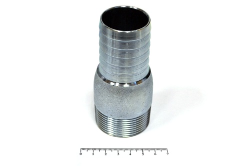 Ниппель KC штуцер 38 мм + нар. резьба 1 1/2" HIMPT