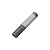 Сгон стальной укороч оцинк Ду50 L=140мм из труб по ГОСТ 3262-75 арт.1211801