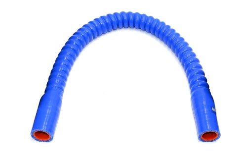 Патрубок силиконовый гофрированный усиленный Ф 20 мм L=600 мм