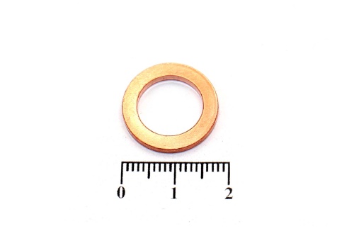Шайба медная 12х18х2.0
