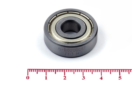 Подшипник 6200 ZZ (6-80200 С17) 10*30*9мм ГПЗ/СПЗ-4 (шт)