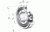 Подшипник 6302 2RS (180302) 15*42*13мм (шт)