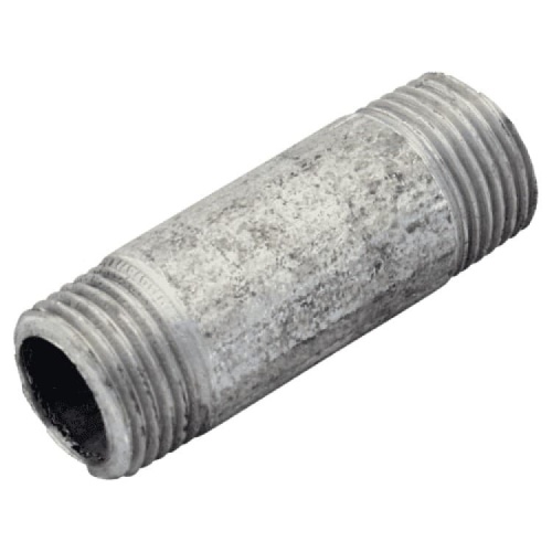 Бочонок стальной оцинк Ду50 L=95мм из труб по ГОСТ 3262-75 арт.1211729
