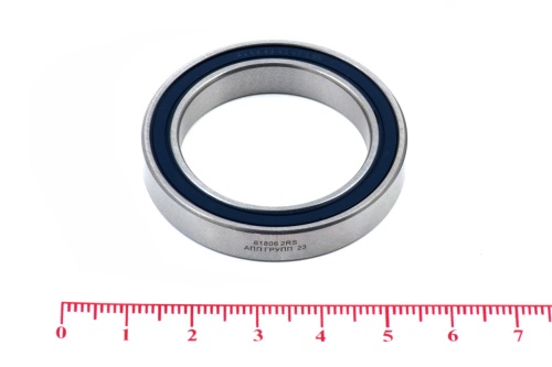Подшипник 6806 2RS (1000806, 61806) 30*42*7мм (шт)