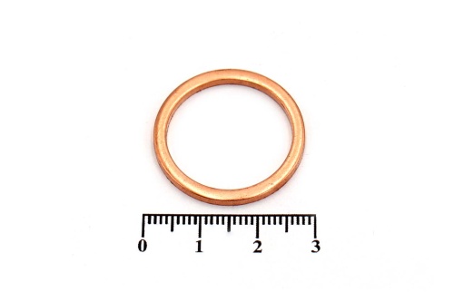 Шайба медная 22х27х2.0