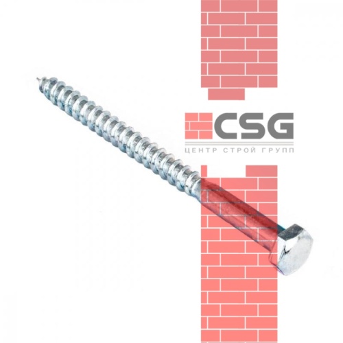 Шуруп глухарь шестигранный Голова 8x70 ОЦ (1 100шт) арт.1186284 